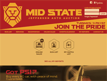Tablet Screenshot of jeffersonmidstate.com